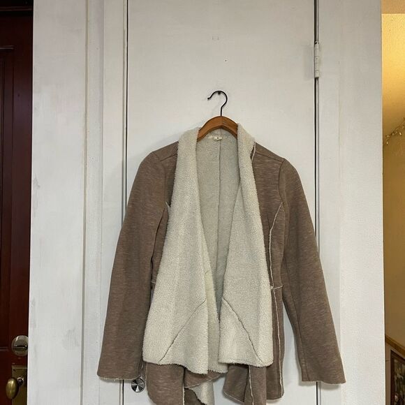Double zero Sherpa lined cardigan sweater - Picture 7 of 10